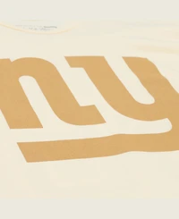 Mitchell & Ness Men's Lawrence Taylor Cream New York Giants Sandman Name Number T-Shirt