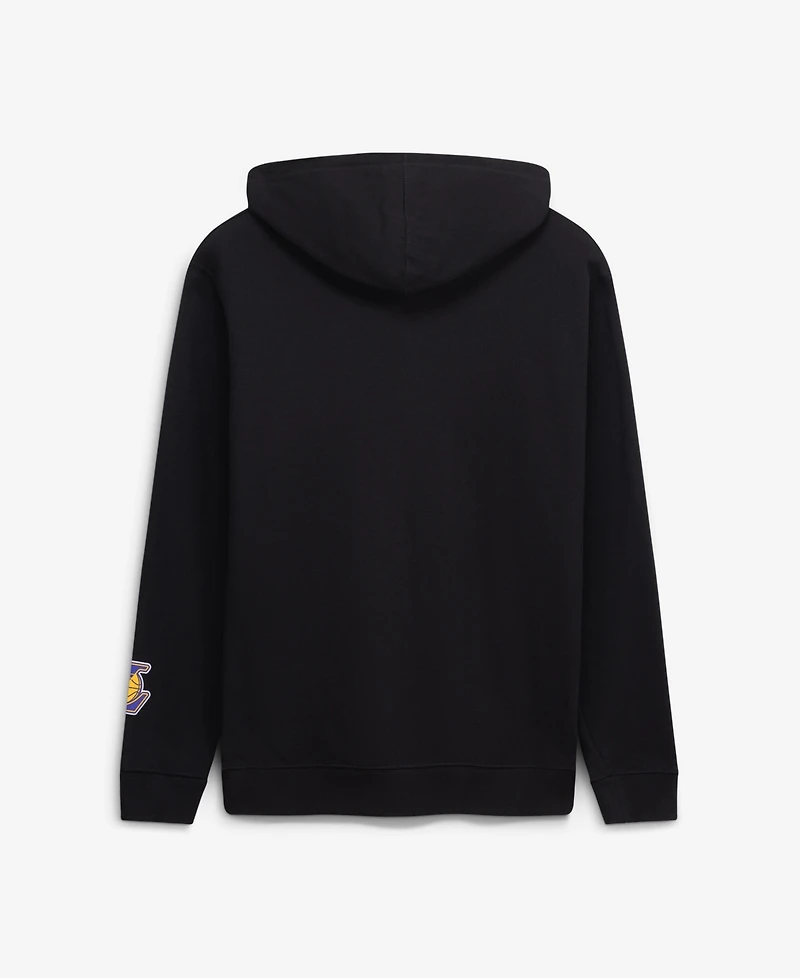 Mitchell & Ness Men's Black Los Angeles Lakers Fleece Hoodie