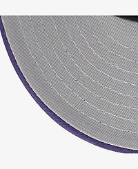 New Era Big Boys and Girls Black/Purple Baltimore Ravens 2026 Nfl Draft Pre-Curved 9FIFTY Snapback Hat