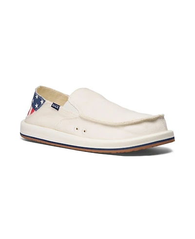 Sanuk Men's Donny Novelty Loafers with textile upper material –