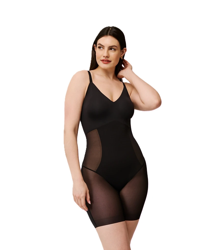 Maidenform Women's Sculpting Mid-Thigh Bodysuit