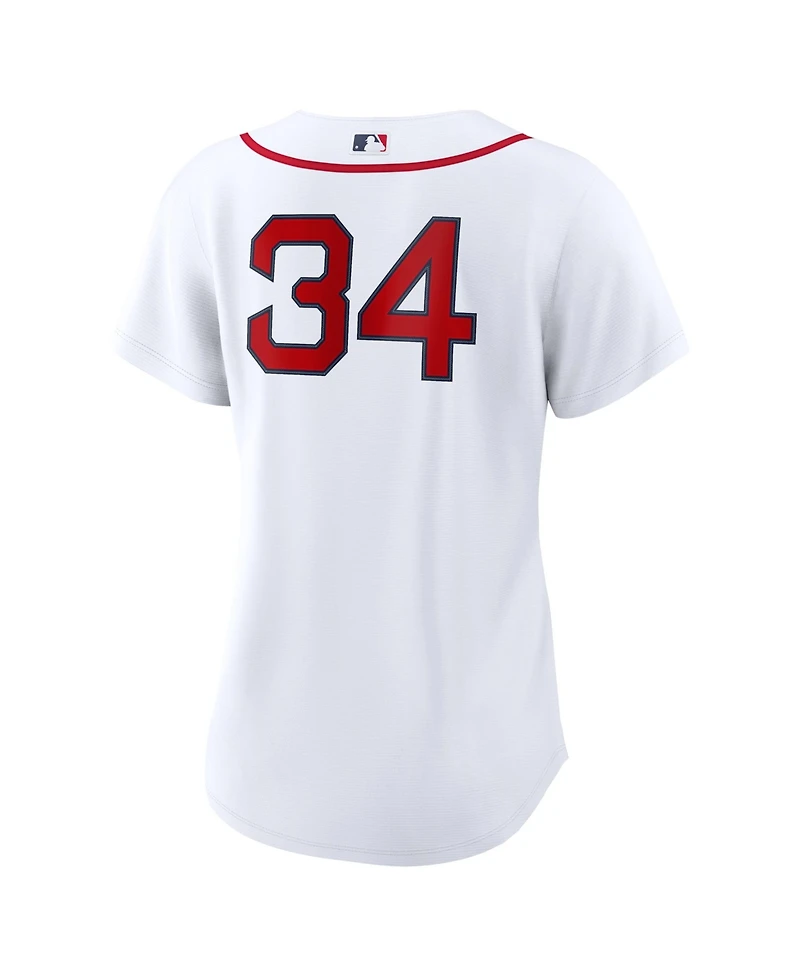 Nike Women's David Ortiz White Boston Red Sox Home Replica Player Jersey