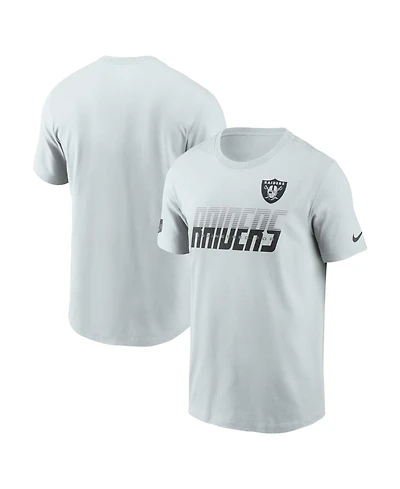 Nike Men's Gray Las Vegas Raiders Sideline Dri-fit T-Shirt