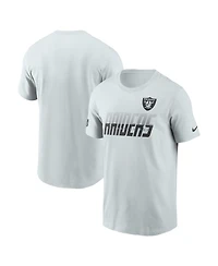 Nike Men's Gray Las Vegas Raiders Sideline Dri-fit T-Shirt