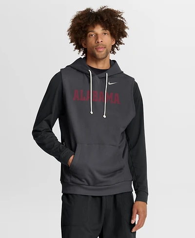 Nike Men's Anthracite Alabama Crimson Tide 2026 Sideline Sleeveless Dri-fit Hoodie