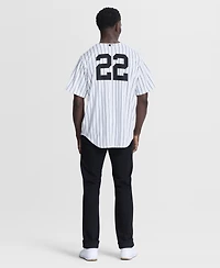 Nike Men's Ben Rice White New York Yankees Home Replica Jersey