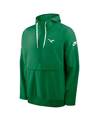Nike Men's Kelly Green Philadelphia Eagles Alt Anorak Half-Zip Hooded Jacket