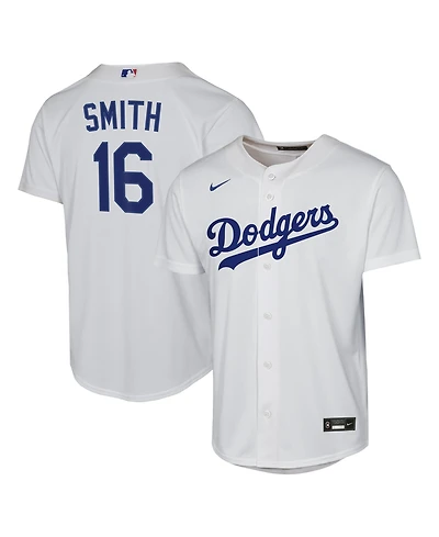 Nike Men's Will Smith White Los Angeles Dodgers Home Replica Jersey