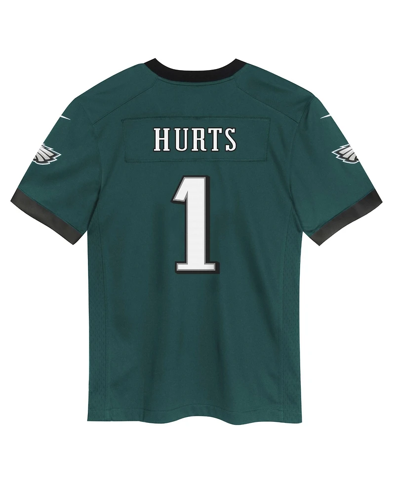 Nike Preschool Jalen Hurts Midnight Green Philadelphia Eagles Team Game Jersey