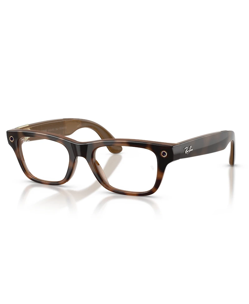 Ray-Ban Unisex Ray-Ban Meta Blayzer Optics Eyeglasses, RW7001