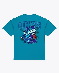 Mitchell & Ness Men's Teal Charlotte Hornets Breakthrough T-Shirt