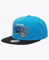 Mitchell & Ness Men's Blue/Black Orlando Magic Basic Snapback Hat