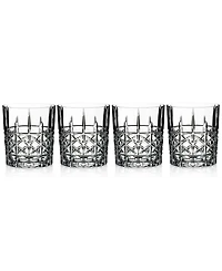 Marquis Brady 4-Pc. Double Old Fashioned Glass Set