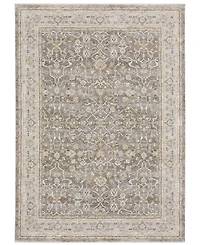 Oriental Weavers Maharaja 40M Beige and Gray 3'3" x 5' Area Rug