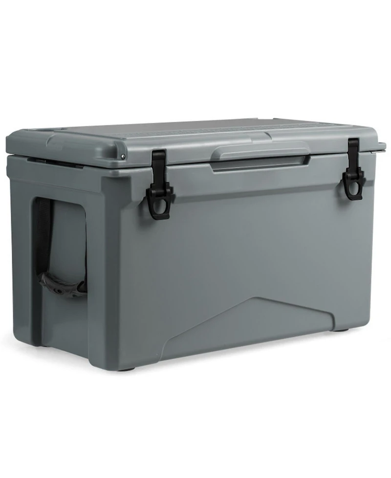 Gouun 50-Quart Rotomolded Cooler with Cup Holders and Bottle Opener