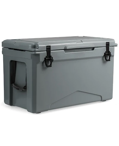 Gouun 50-Quart Rotomolded Cooler with Cup Holders and Bottle Opener