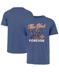 '47 Brand Men's Blue New York Knicks Forever Franklin T-Shirt
