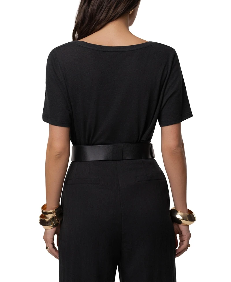 Jluxlabel Women's at Ease Scoop Top