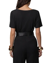 Jluxlabel Women's at Ease Scoop Top
