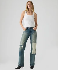 Levi's Women's 501 90's Mid-Rise Straight-Fit Jeans