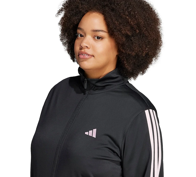 adidas Plus Essentials Tricot Three Stripes Track Jacket