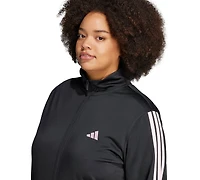adidas Plus Essentials Tricot Three Stripes Track Jacket