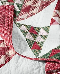 Charter Club Jolly Plaids Quilted 3-Piece Quilt Set, Full/Queen, Macy's Exclusive