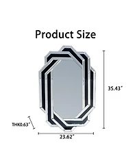 Laoties Modern Luxury Decorative Vanity Mirror for Bathroom and Living Room