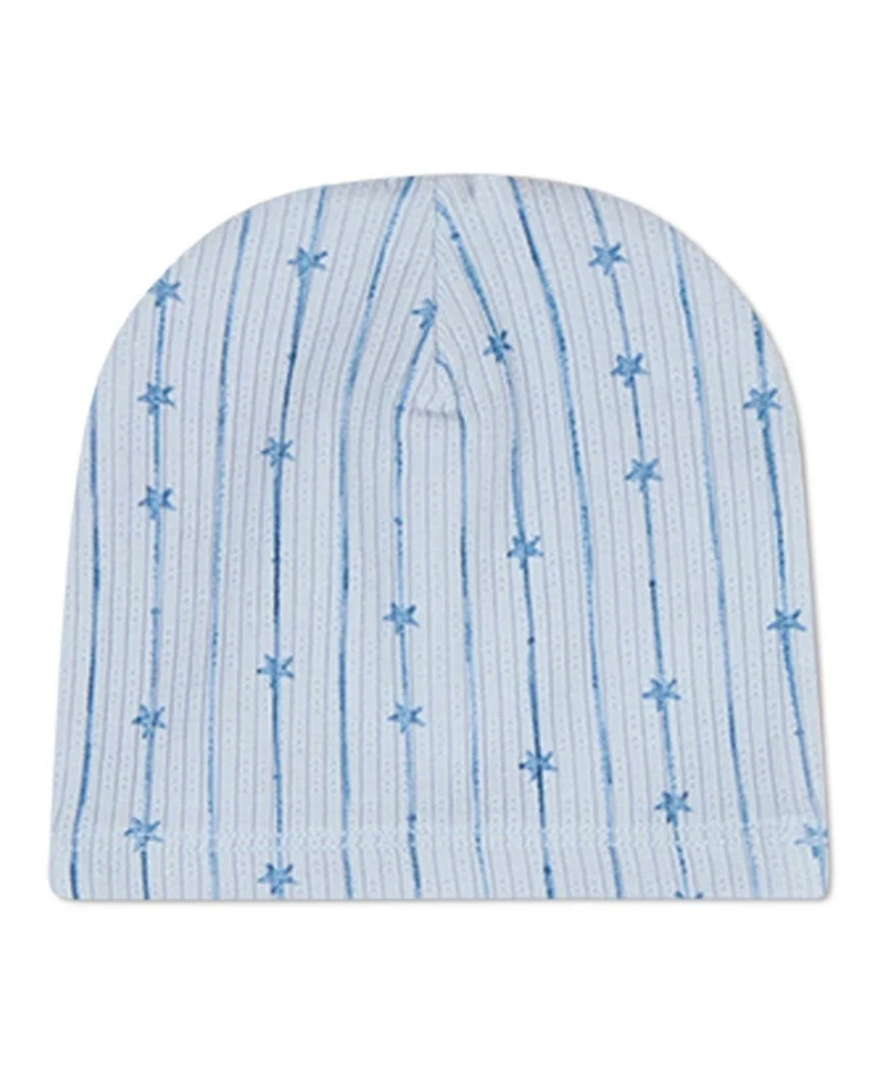 MeMoi Baby Girls Star Light, Bright Pointelle Beanie