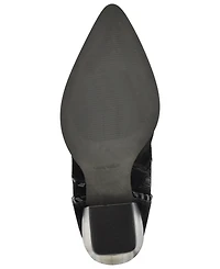 Nine West Women's Rosco Suede Whipstitch Block Heel Tall Boots