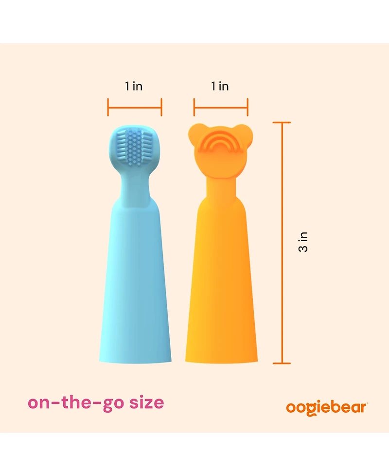 oogiebear Fingerbrush Tongue Scraper