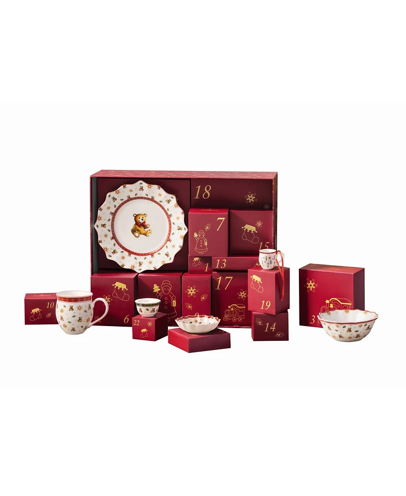 Villeroy & Boch Christmas 2026 Toy's Delight 24-Piece Advent Calendar Set