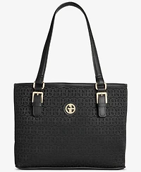 Giani Bernini Pebble Tulip Large Tote Bag