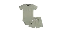 Gerber Baby Boys Bodysuit and Shorts Set, 2 Piece