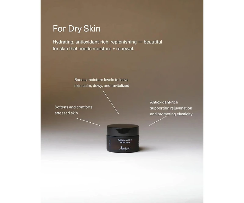 Merigold, Rose Water and Avocado Matcha Mask Bundle