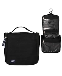 Lands' End Small Hanging Toiletry Bag for Travel, Canvas Dopp Kit Hygiene