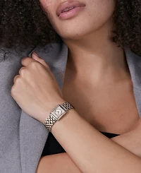 Olivia Burton Women's Berkley Two-Tone Stainless Steel Bracelet Watch 21mm
