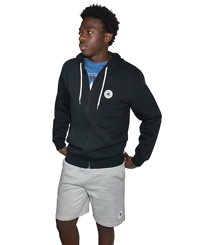 Converse Men's Chuck Patch Full-Zip Regular-Fit Hoodie