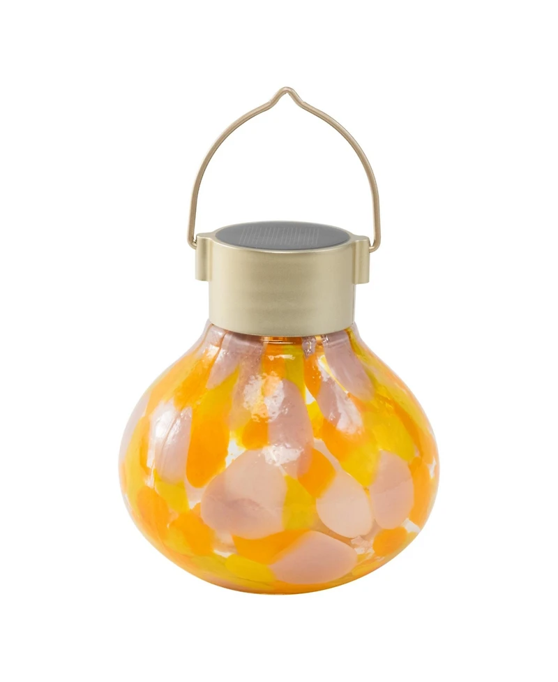Allsop Home & Garden, Tea Solar Lanterns 5" Handblown Glass
