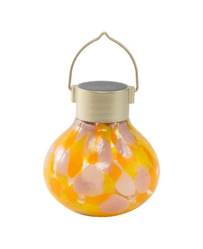 Allsop Home & Garden, Tea Solar Lanterns 5" Handblown Glass