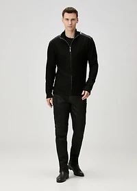 Pcfg Men's Zip Detail Knit Cardigan
