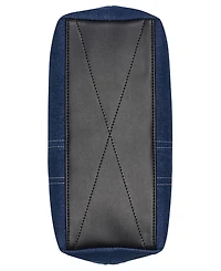 Calvin Klein Averil Denim Zip-Top Large Crossbody Handbag