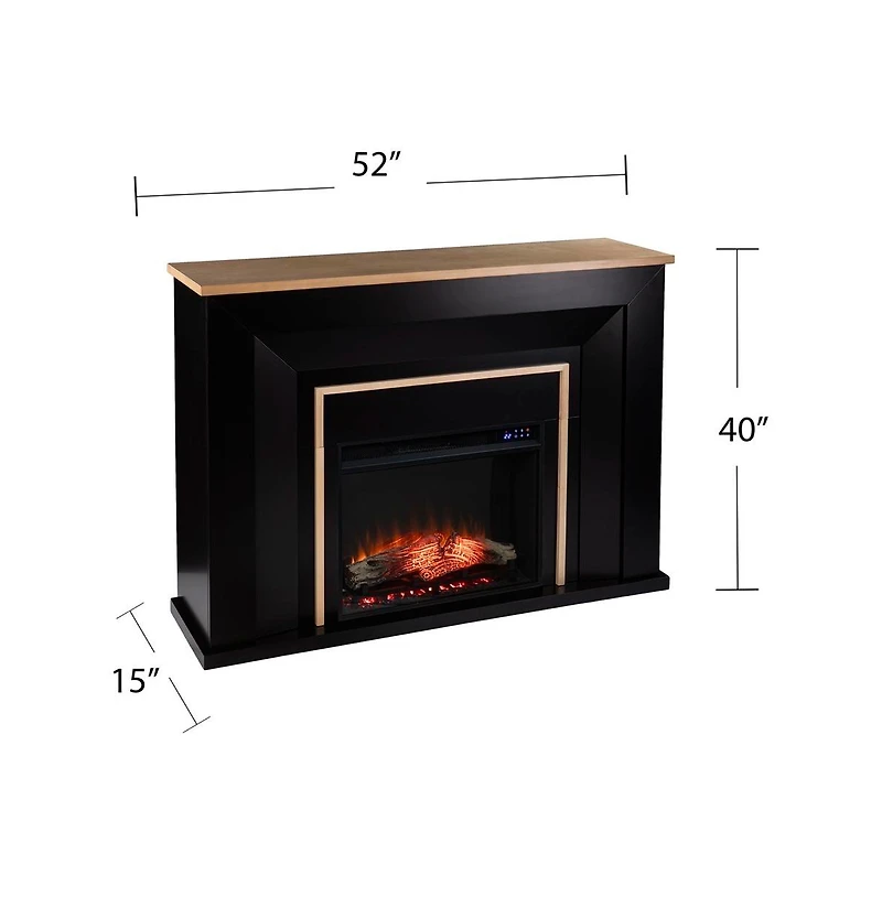 Augusta Home Cardington Color Changing Fireplace