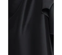 Xscape Women's Stretch Mikado Halter Neck Ball Gown