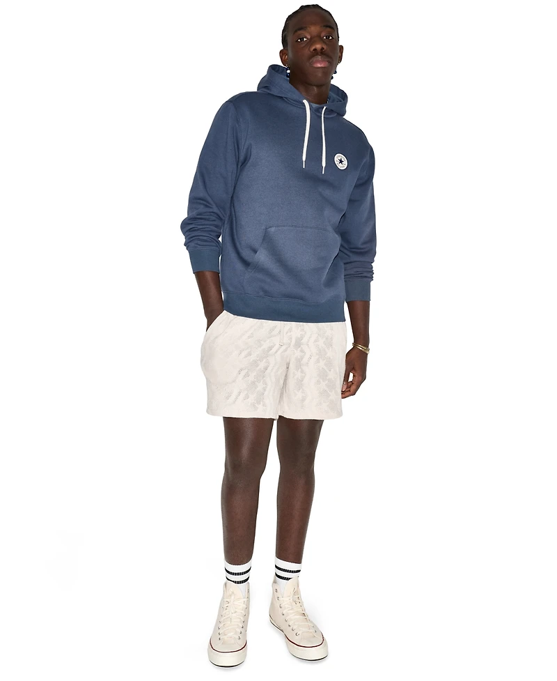 Converse Men's Chuck Patch Fleece Regular-Fit Hoodie