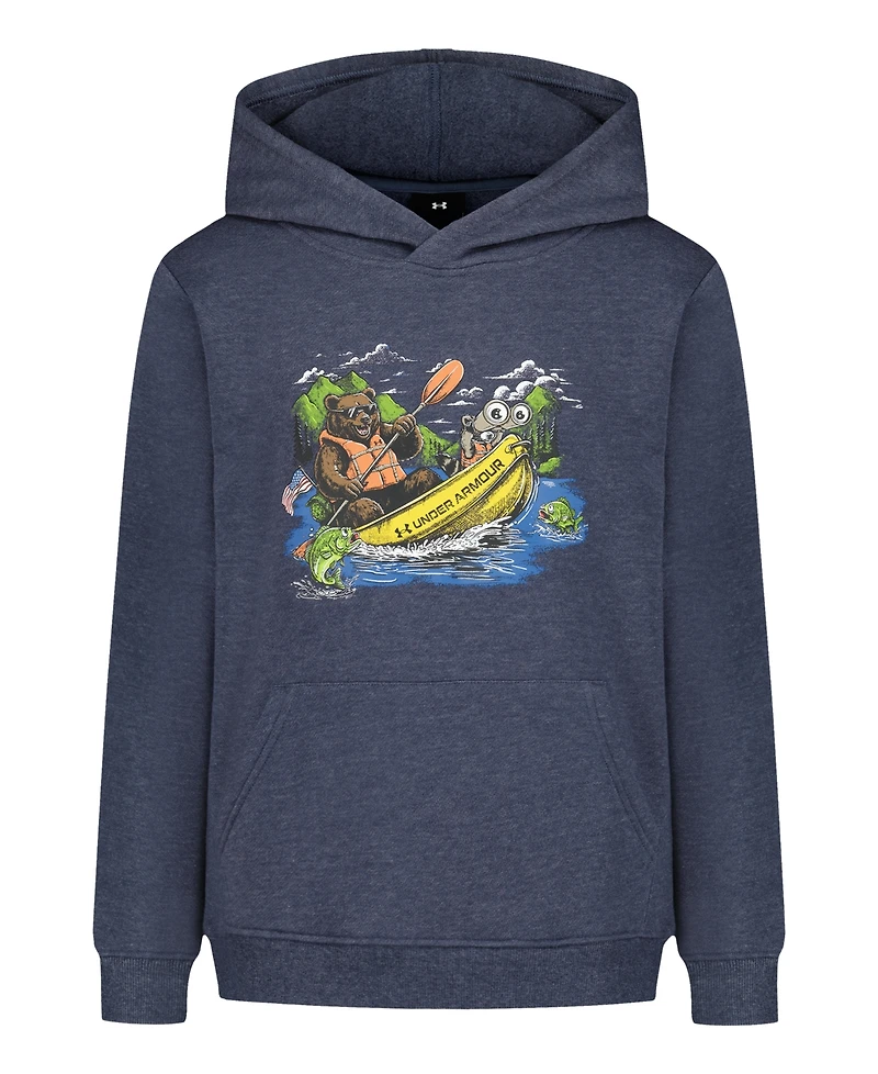 Under Armour Boys' 8-20 Screen Print Graphics Hoodie