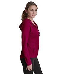 Dkny Women's Sport Zip-Front Hoodie Jacket