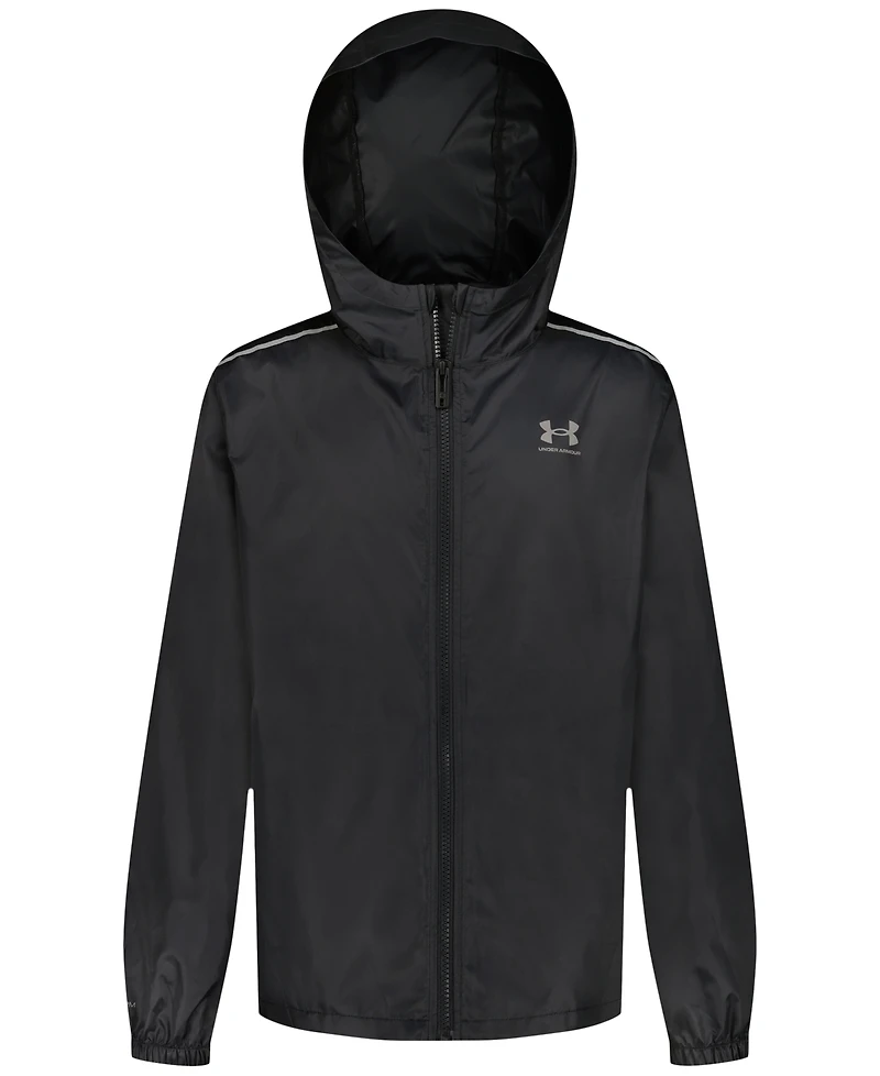 Under Armour Boys' 8-20 Full-Zip Windbreaker Hooded Jacket