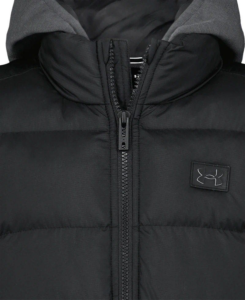 Under Armour Boys' 8-20 Full-Zip Quilted Hooded Jacket