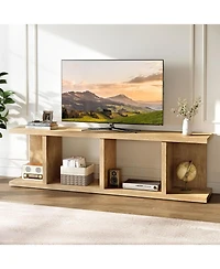 Tribesigns Tv Stand for Tvs up to 80 Inch, 70.8-Inch Entertainment Center TV Console with Storage